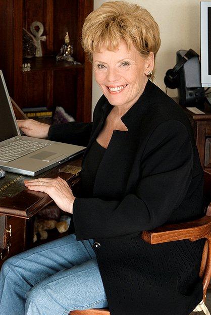 Greetje Kauffeld im Buero