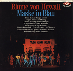 Verschiedene Interpreten - Blume von Hawaii - Maske in Blau