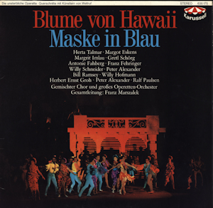 Verschiedene Interpreten - Blume von Hawaii - Maske in Blau Verschiedene Interpreten - Blume von Hawaii - Maske in Blau